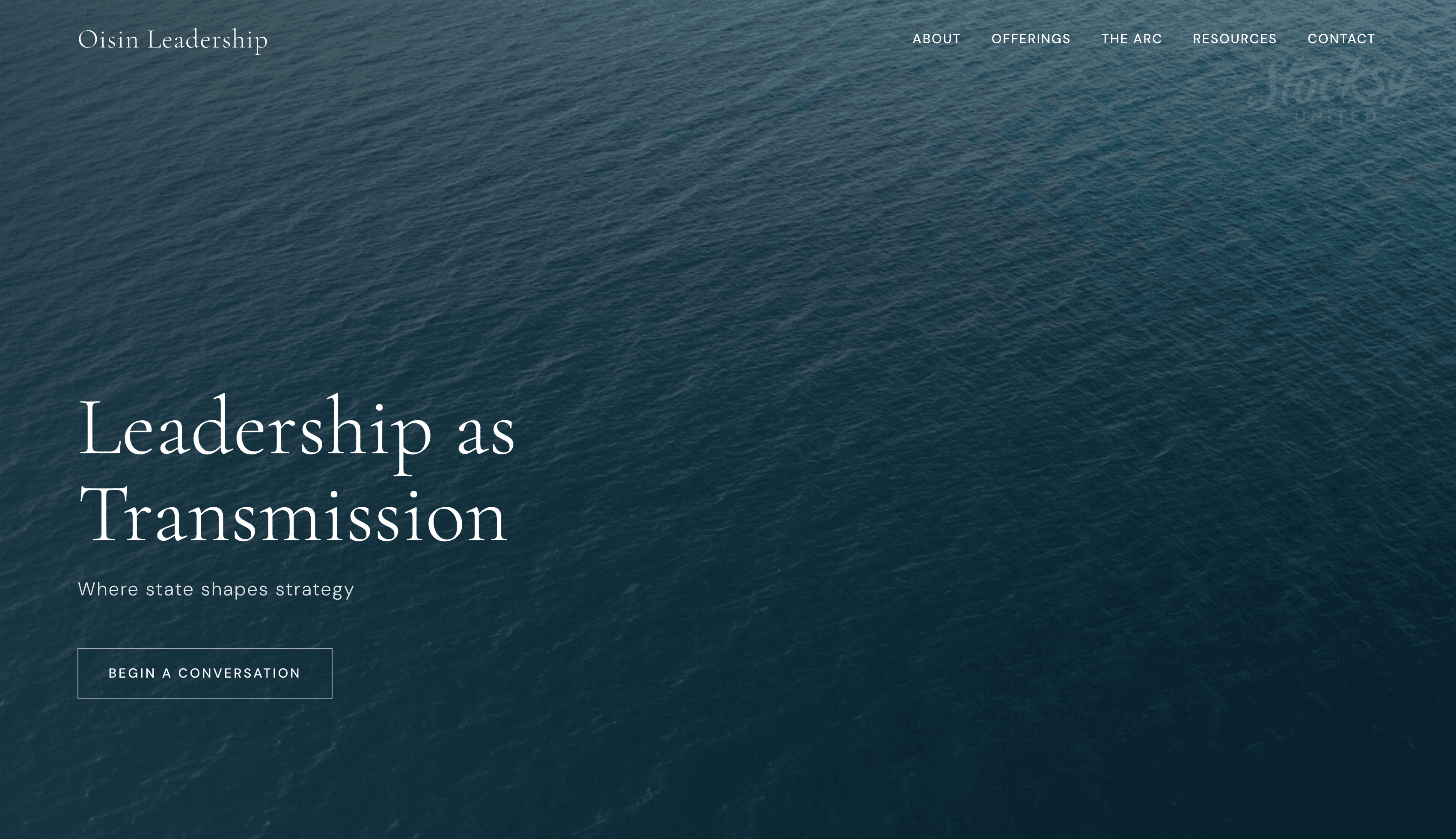 Oisin Leadership — after